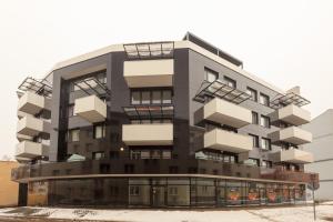 Budova, v ktorej sa apartmán nachádza