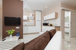 Kuchyňa alebo kuchynka v ubytovaní Apartment Royal II