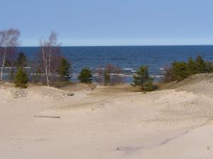 A beach at or near a vendégházakat