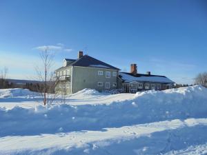 Järjagården Hostel om vinteren