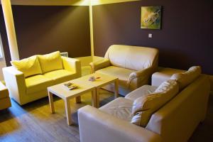 Posezení v ubytování Ambassador Suites Antwerp