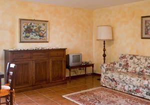 Et opholdsområde på Villa Da Vinci