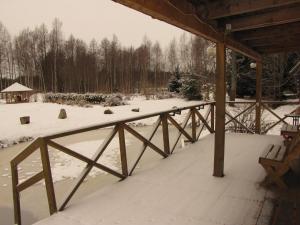 Beachside Guest House Strautini v zimě