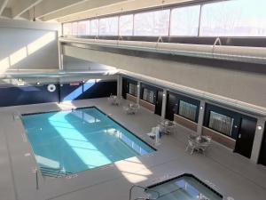 a large swimming pool on a cruise ship at Radisson Hotel La Crosse in La Crosse