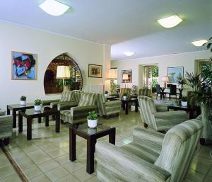 Χώρος καθιστικού στο Hotel Terminus