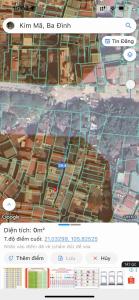 a screenshot of a cell phone screen with a map at Khach san Dung Thuy in Bắc Giang
