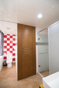 Koupelna v ubytování Nantou Xitou Riverside Homestay B&B + 31 fotografií