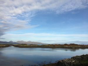 a large body of water with mountains in the background at Innish - Uk38783 in Clachan