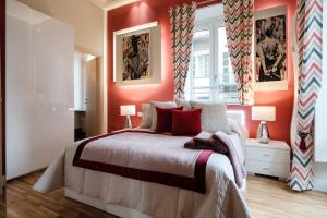 Posteľ alebo postele v izbe v ubytovaní Apart Hotel Torino