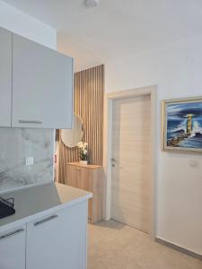 Cuina o zona de cuina de Green Almond Garden Apartments