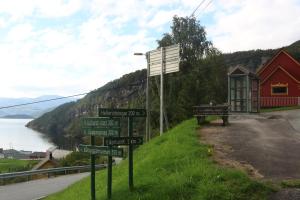 Landskap nær gjestgiveriet