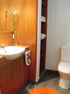 Koupelna v ubytování Vila Odette
