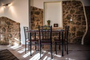 A seating area at Jason's Stone House