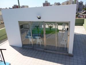 En balkon eller terrasse på Perla Italiano