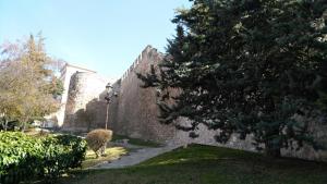 Ogród w obiekcie Apartamento La Muralla parking gratis