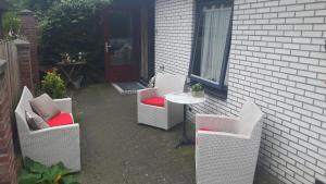 Posezení v ubytování B&B Harskamp