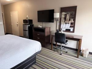 Køkken eller tekøkken på Harmony Hotel, Hernando