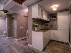 Koupelna v ubytování Family Hotel Agoncev