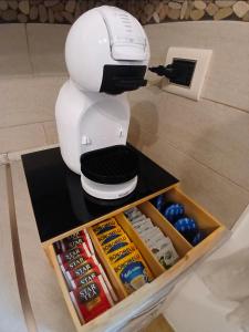 a food processor sitting on top of a table at Marruvium 1937 in Avezzano +8 photos
