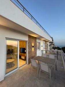 Balkon ili terasa u objektu Kaskada Apartments Ulcinj