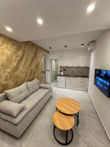 Prostor za sedenje u objektu Kaskada Apartments Ulcinj