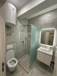 Kupatilo u objektu Kaskada Apartments Ulcinj +35 fotografija