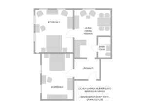 a floor plan of the proposed redevelopment of a building at Domresidenz Regensburg in Regensburg