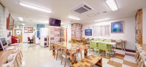A restaurant or other place to eat at Guest House Grand Naha