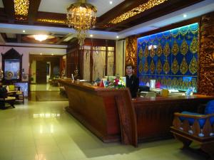 Chanthapanya Hotel tesisinde lobi veya resepsiyon alanı
