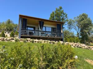 a house on the side of a hill at Casa Tamy Bran in Sohodol