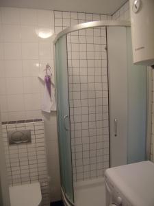 Koupelna v ubytování Studio Apartment Lavender