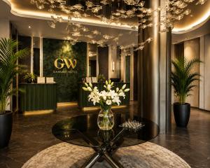 Lobbyen eller receptionen på GW Danube Hotel