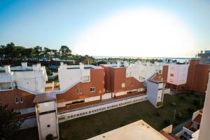 an aerial view of buildings in a city at Ocean view Cabedelo Beach Duplex in Viana do Castelo