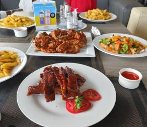 Comida en el hotel o alrededores