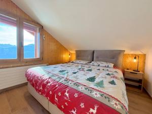 Llit o llits en una habitació de Chalet Tyl