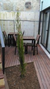 Un patio o zona al aire libre en Boavista Class Inn