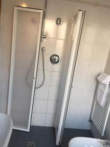 Koupelna v ubytování Hotel Bodoni