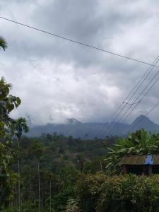 a view of a valley with mountains in the distance at Kanthanpara mist stay in Meppādi +4 photos