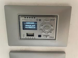 a close up of an electronic device in an oven at Carducci Sunrise in Tortoreto Lido