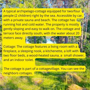 Gallery image of Cottage with sauna 2 in Björkö