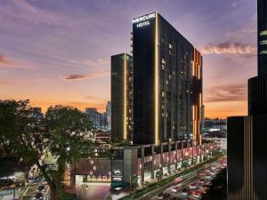 a rendering of a tall building in a city at Mercure ICON Singapore City Centre in Singapore