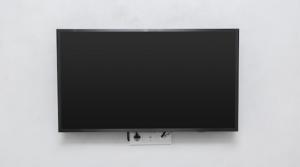 a flat screen tv sitting on a white wall at Luxury Apartment Lara Mostar in Mostar +7 photos