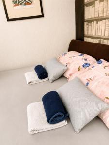 Krevet ili kreveti u jedinici u objektu Central Loft