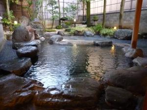Zahrada ubytování Yudanaka Tawaraya Ryokan