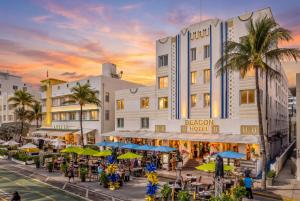 a rendering of the exterior of a hotel at Beacon South Beach Hotel in Miami Beach +136 photos