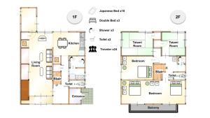 a floor plan of a house at Joynest TAKAMATSU in Takamatsu