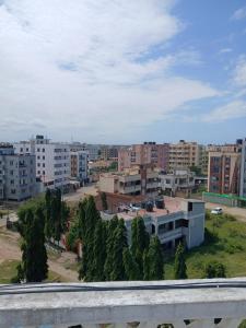 a view of a city with buildings and trees at Lex homes in Mombasa