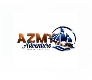 a yacht in a ball logo template at Azmy Adventure in Pawenang +2 photos