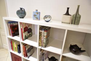 Knihovna v bed and breakfast