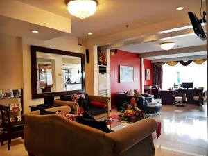 Et opholdsområde på Devera Hotel